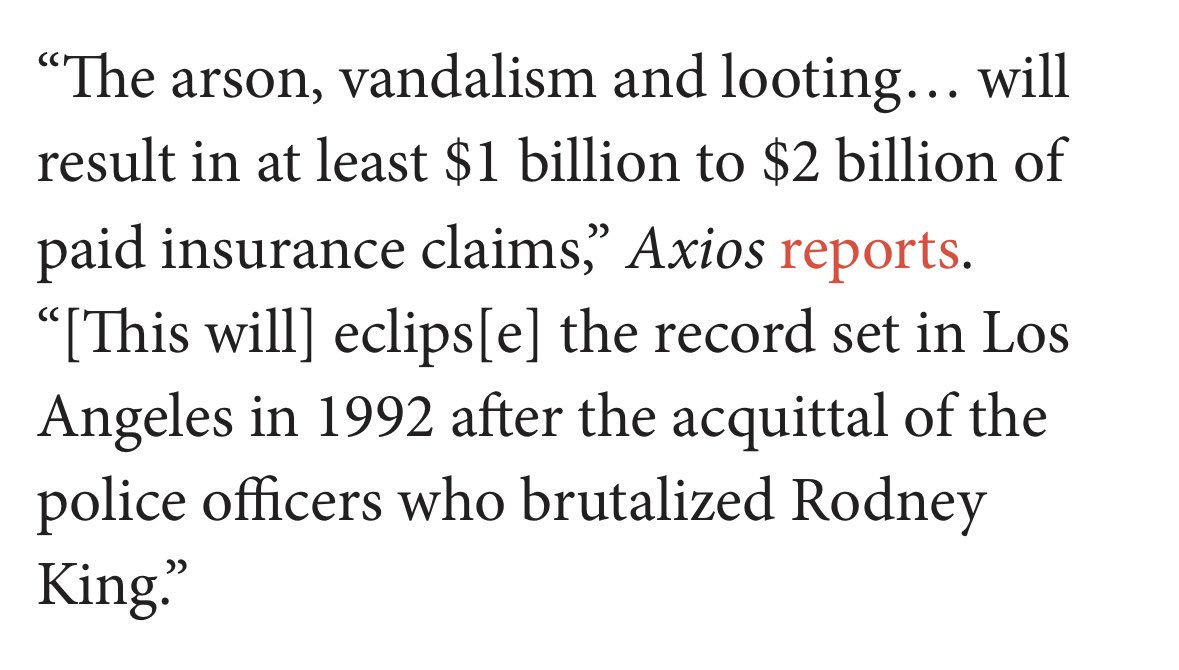 Record $2B in Damages from Floyd Riots: Send Troops to California!