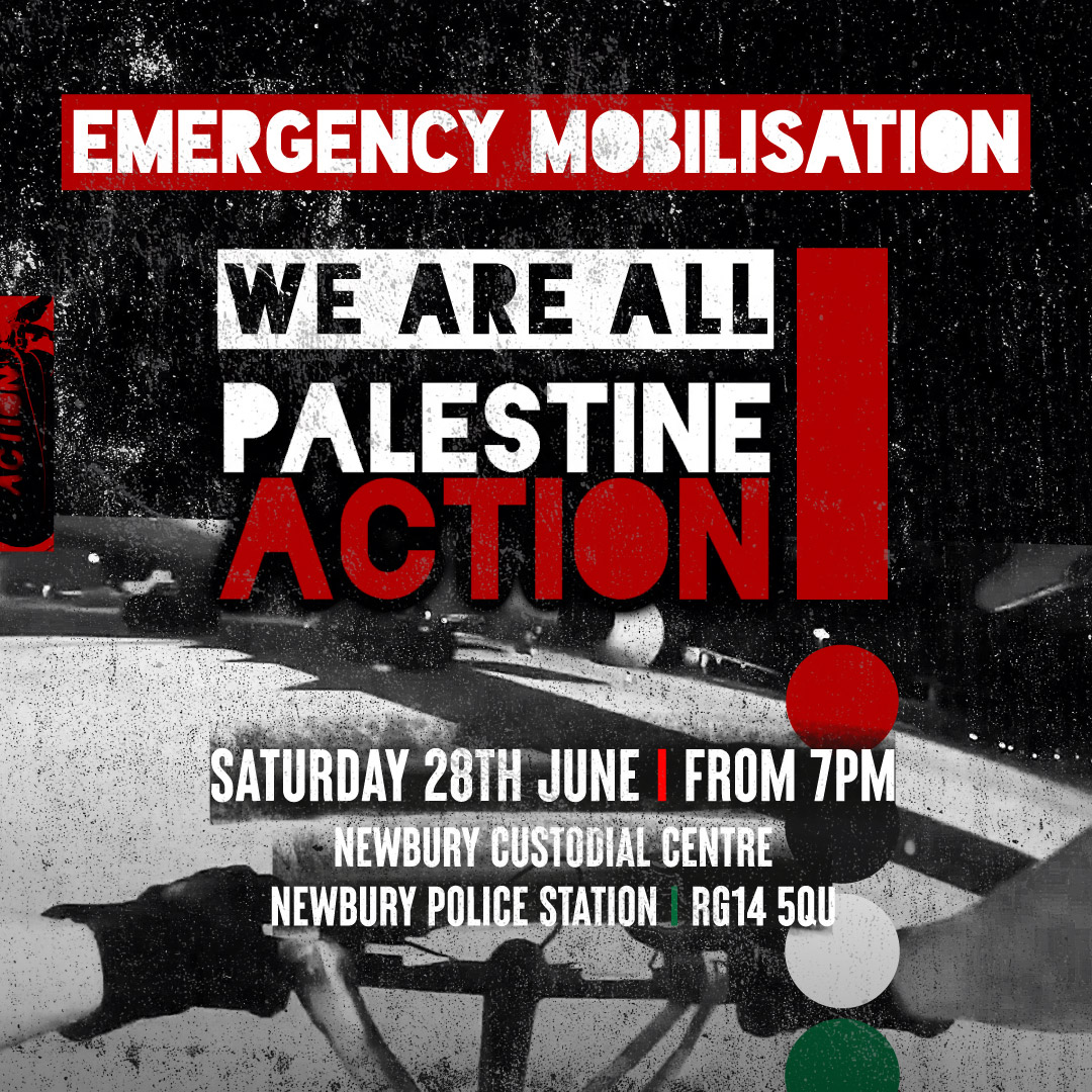 Red Paint on Warplanes: Is This Really Terrorism?  
Four Face Week in Solitary for Nonviolent Protest