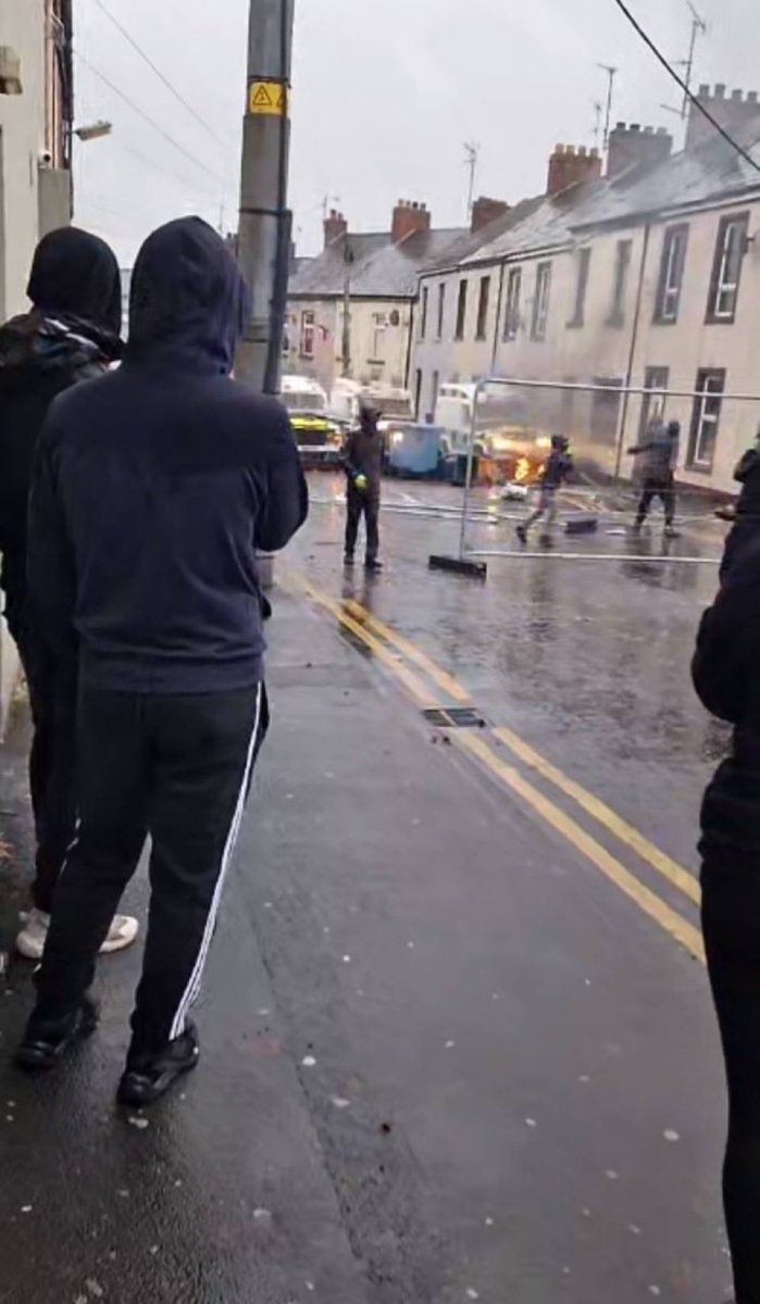 Riots Erupt in Portadown: Youths Clash Over Immigrant Assaults!