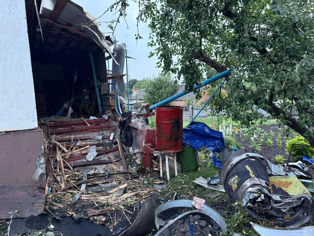 Russian Kinzhal Missile Falls in Backyard—Vegetable Garden Chaos!