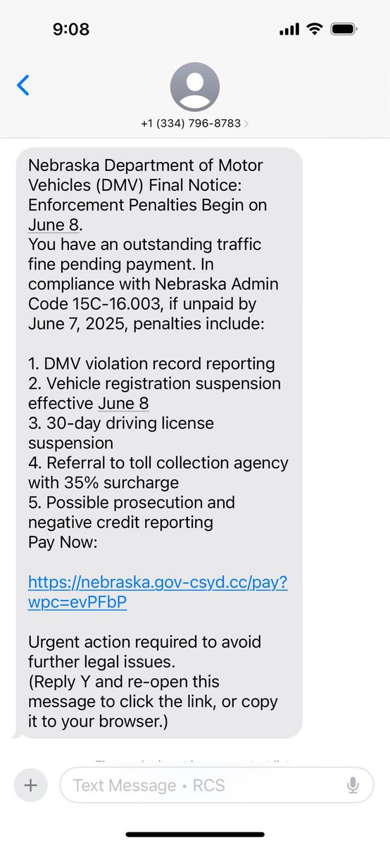 🚨 SCAM ALERT: Douglas County Residents Targeted by Deceptive Texts! 🚨