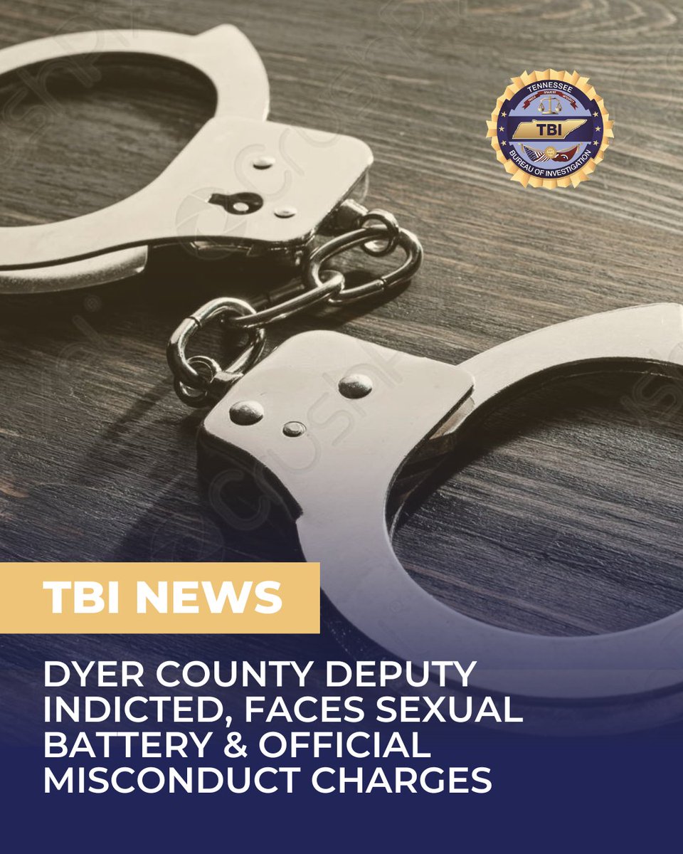 Shock Arrest: Dyer County Deputy Indicted for Sexual Battery!