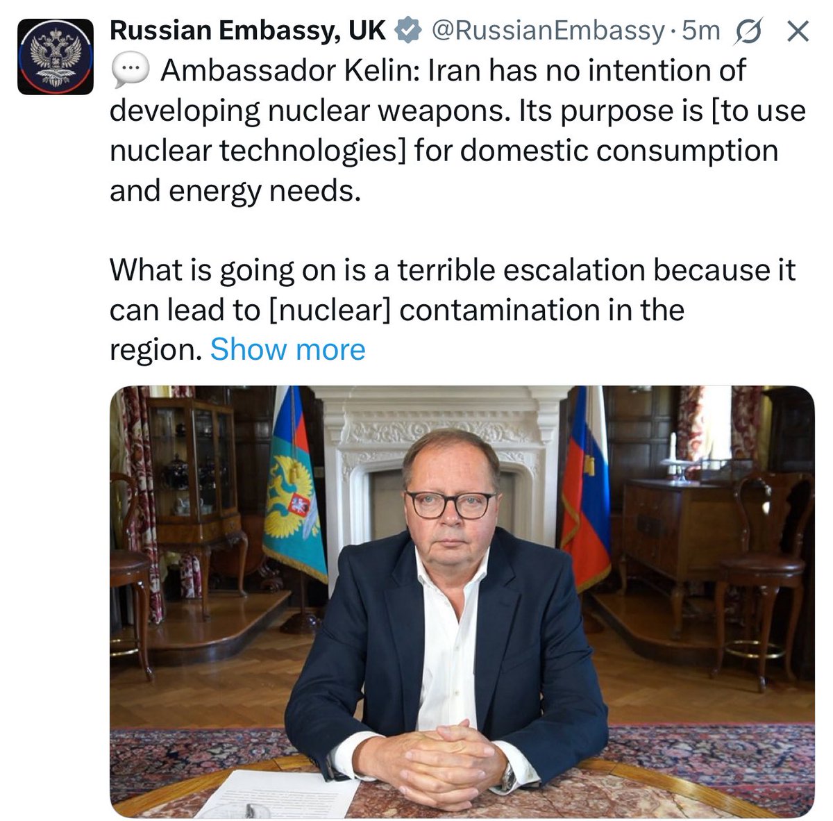Shock Claim: Russia Denies Iran's Nuclear Ambitions Amid Chaos