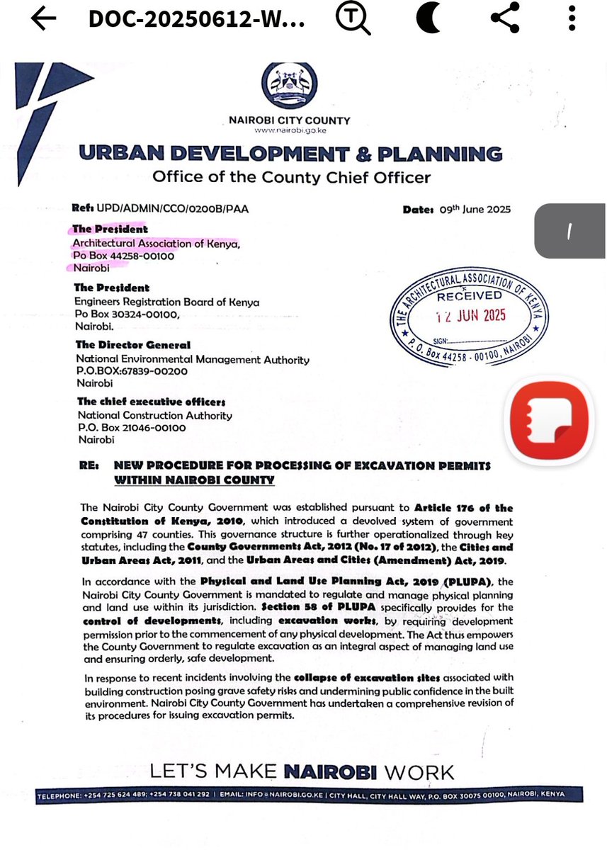 Shock as Nairobi Enforces Strict Building Codes: Chaos Ahead?