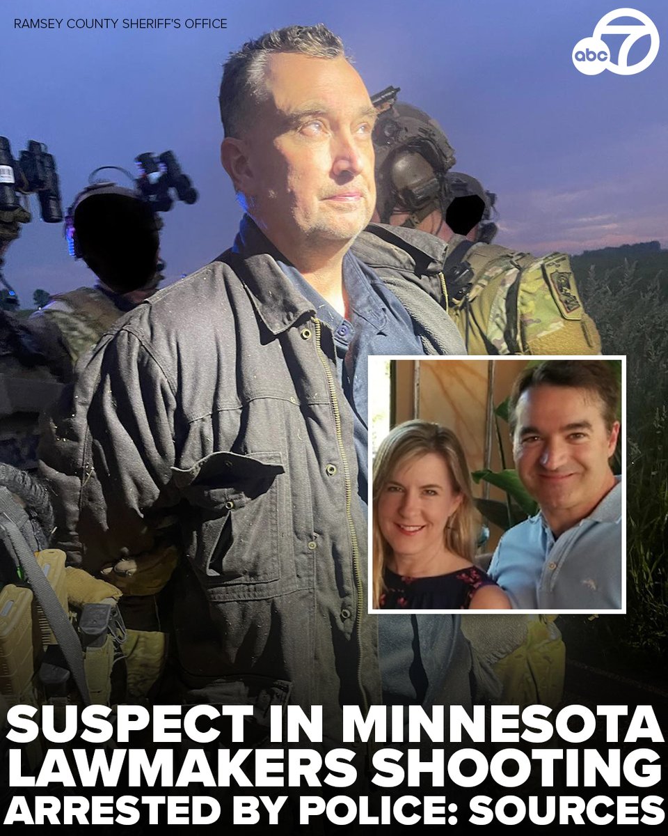 Shocking Arrest: Suspect in Fatal Shootings of MN Lawmakers Captured!