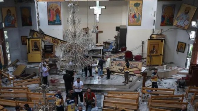 Shocking Church Attack in Damascus: 20 Dead, 50 Injured in Suicide Bombing!