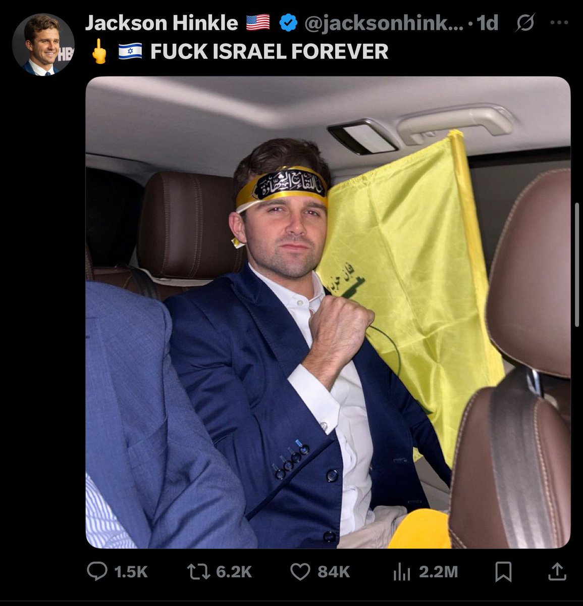 Shocking Claims: Jackson Hinkle's Alleged Ties to Hezbollah Exposed!