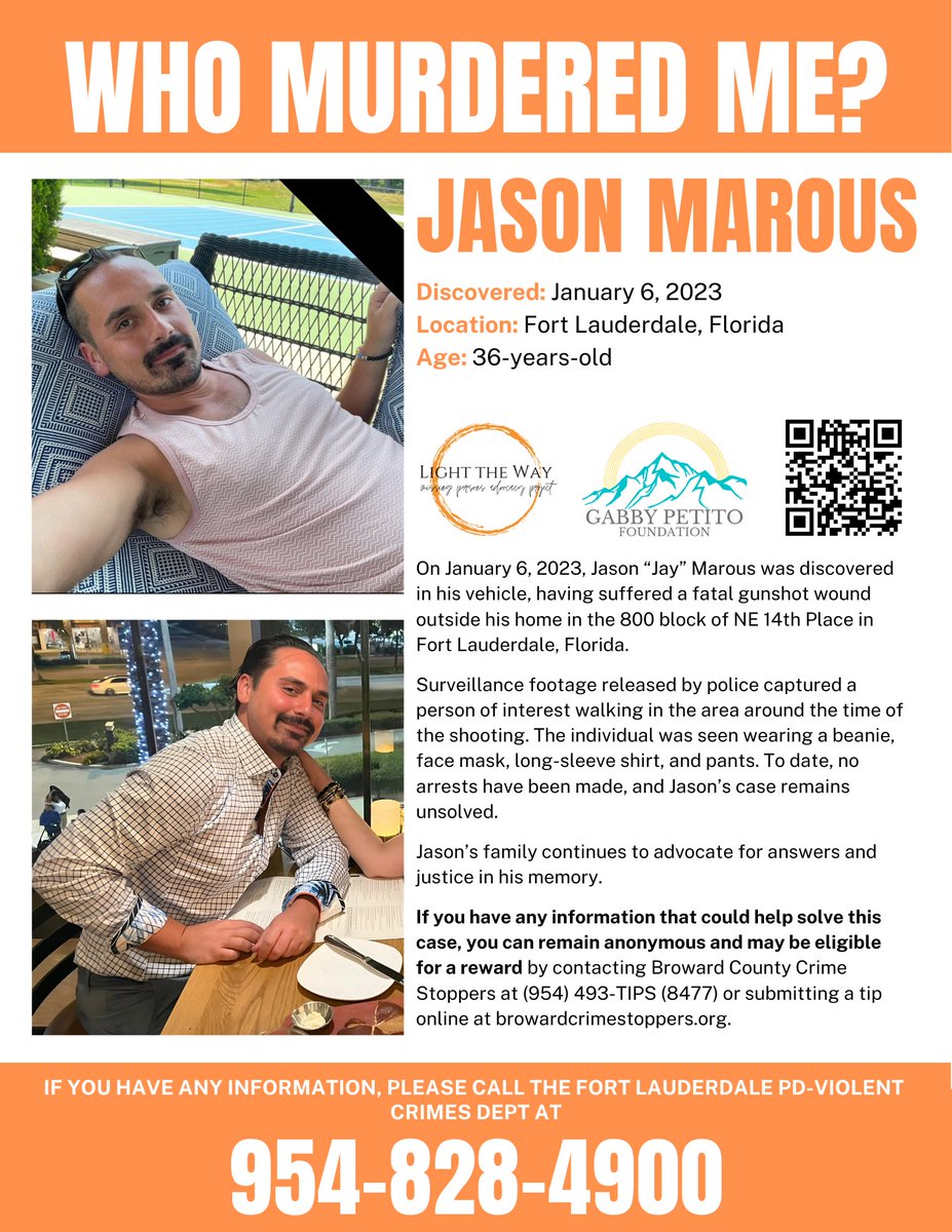 Shocking Death: Jason Marous Found Shot Outside Fort Lauderdale Home