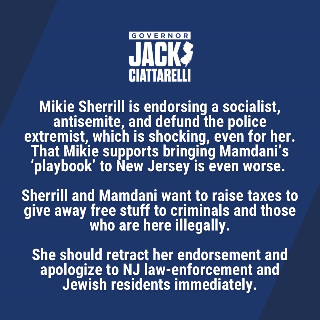 Shocking Endorsement: Mikie Sherrill Backs Socialist, Antisemite!