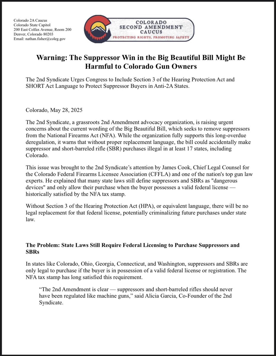 Shocking Letter to Congress Demands Radical Gun Law Revisions!