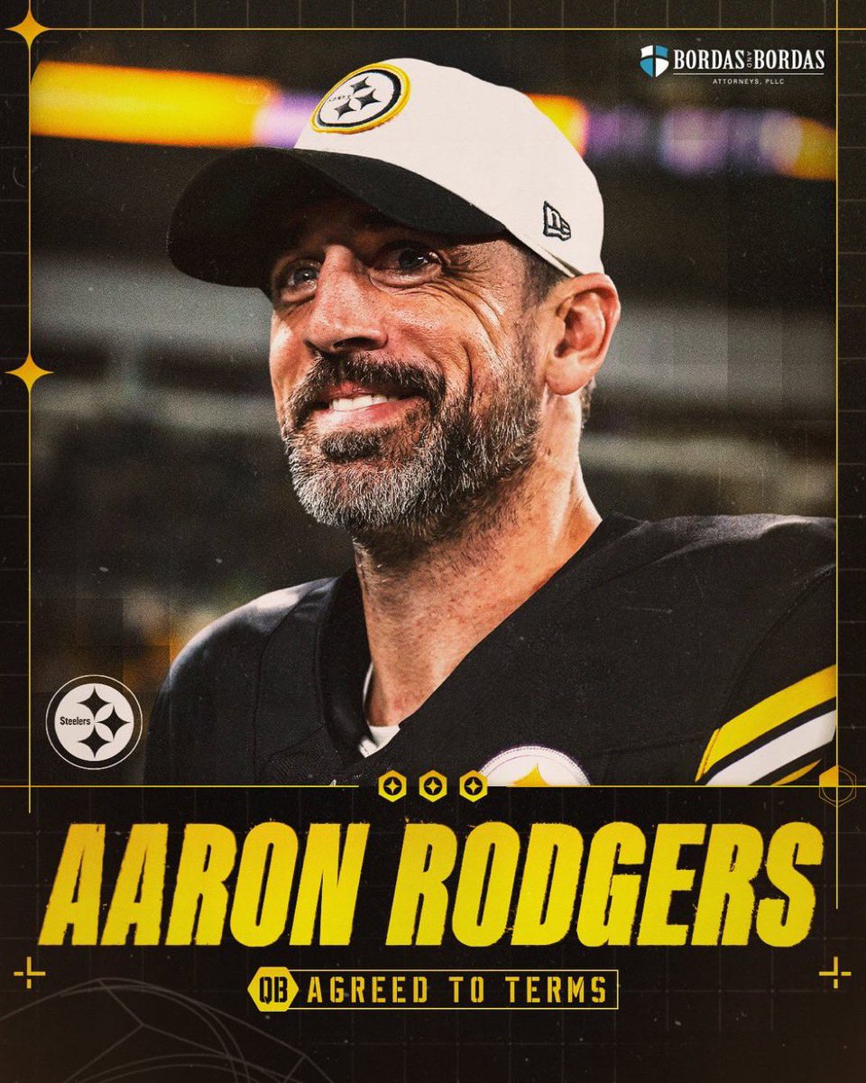 Shocking Move: Aaron Rodgers Joins Steelers for $13.65M Deal!