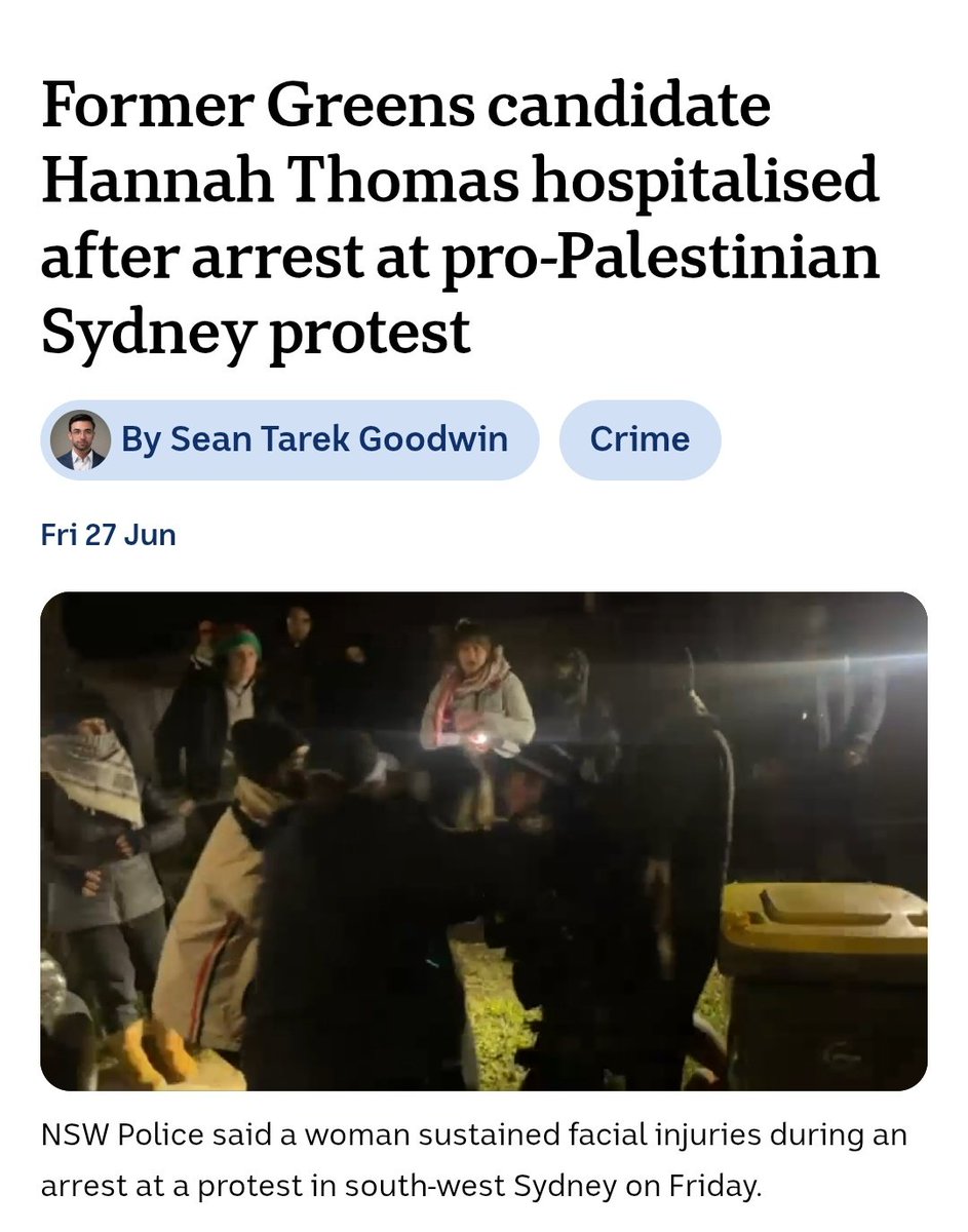 Shocking Police Violence: Ex-Greens Candidate Attacked in NSW
