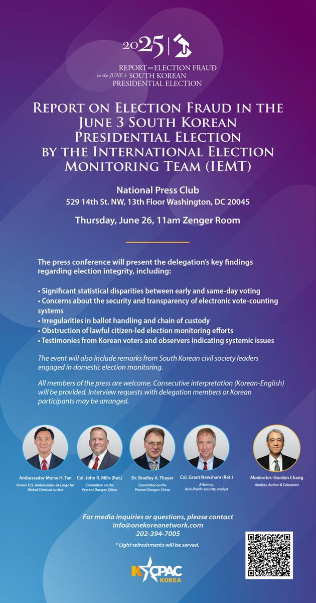 Shocking Report: Election Fraud Exposed in South Korea's June 3 Vote!