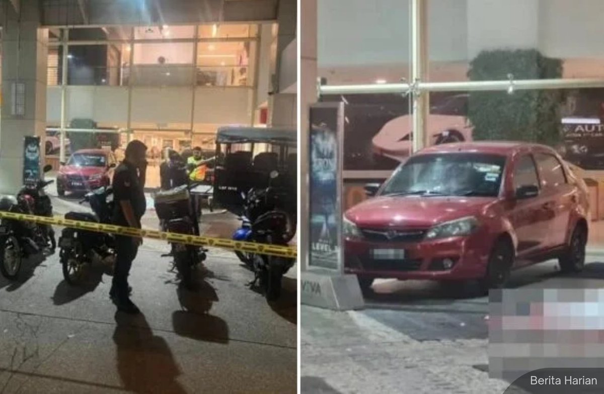 Shocking Shooting: 2 Men Executed in Public Near Cheras Mall!