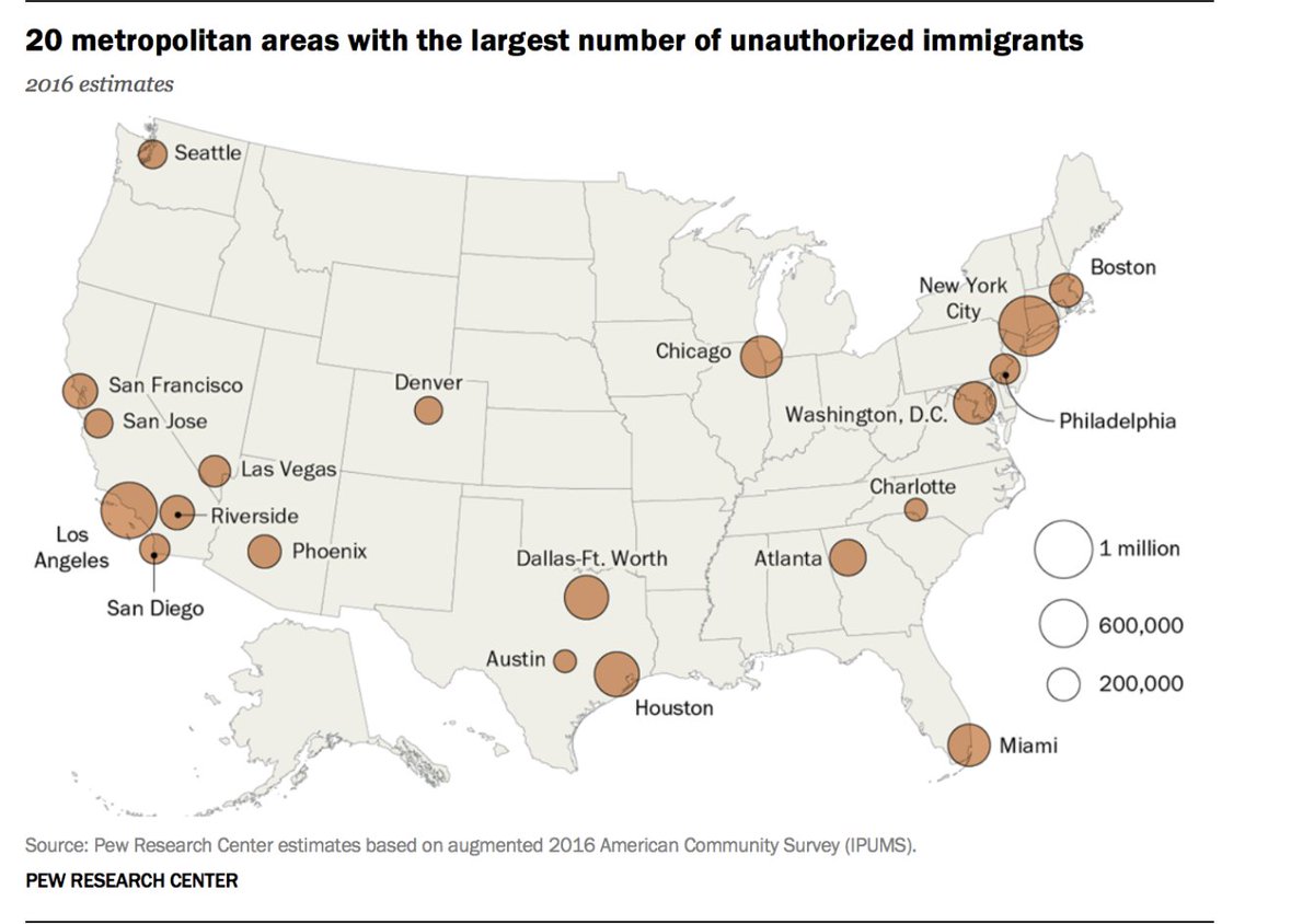 Shocking Stats: 20 U.S. Cities Home to 60% of Illegals!