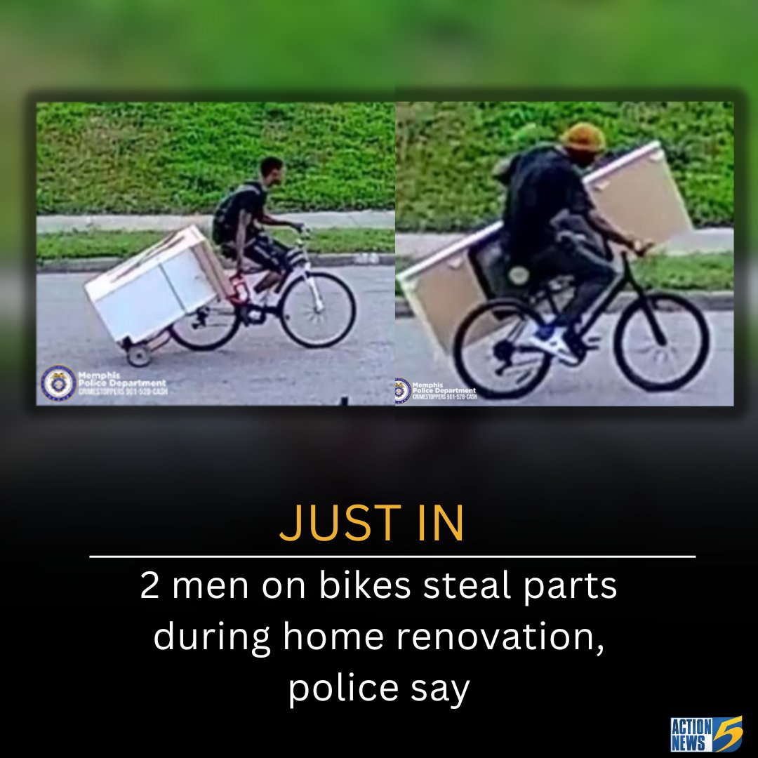Shocking Theft: Memphis Cops Hunt Renovation Part Bandits!