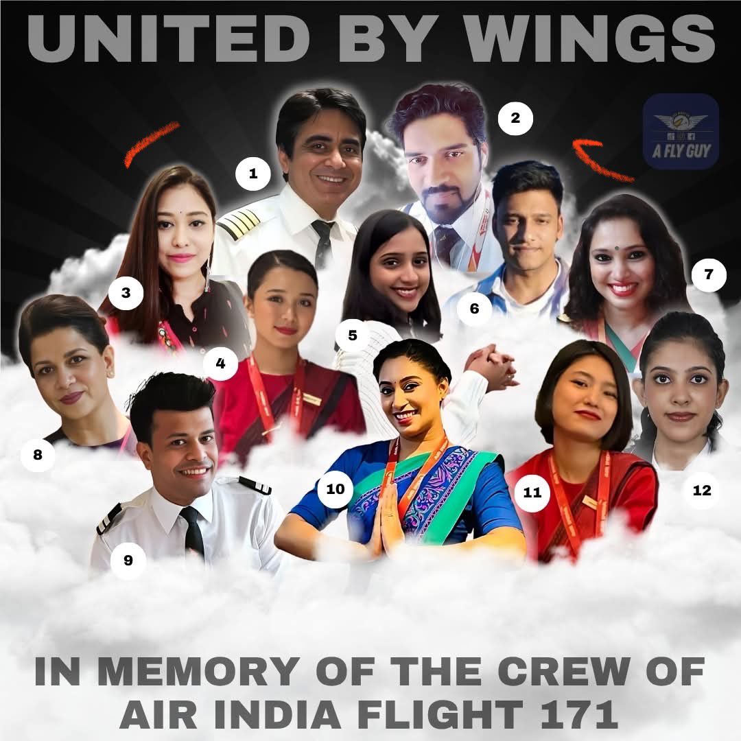 Shocking Tragedy: Air India Flight 171 Crew Identified, 241 Dead