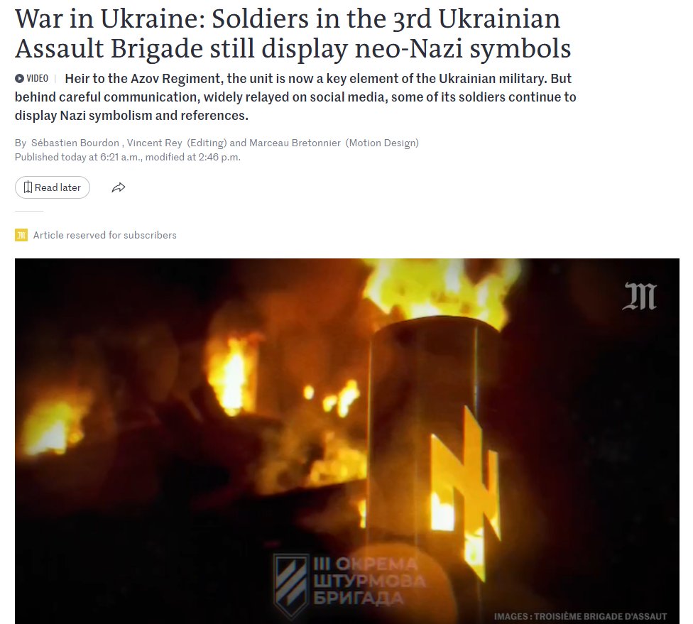 Shocking Video Exposes Neo-Nazi Symbols Among Ukrainian Soldiers!