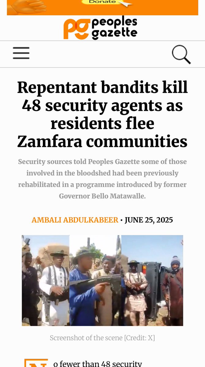 Shocking Violence: Fulani Bandits Slay 48 Security Agents!