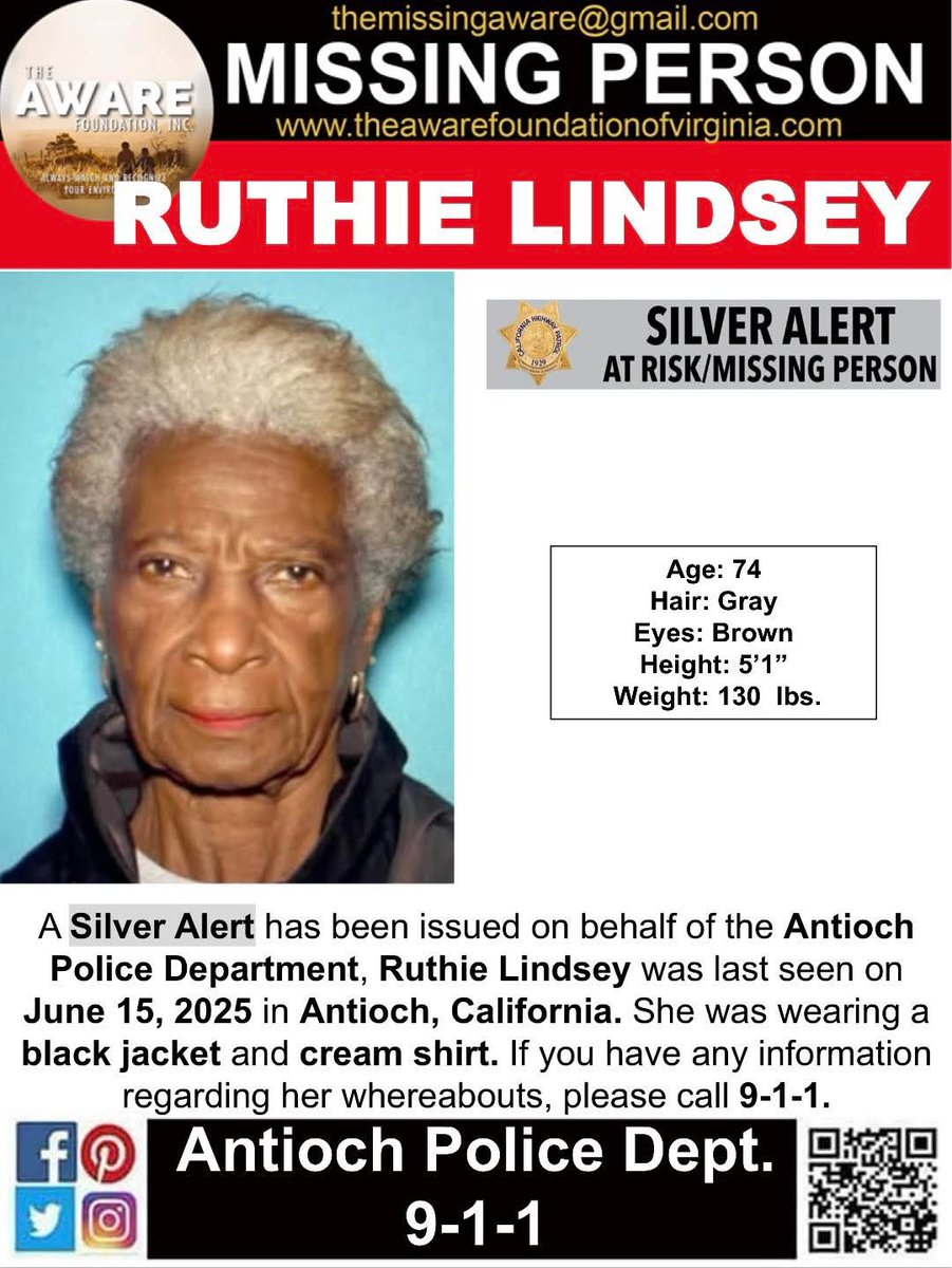 Silver Alert: Missing Woman Sparks Outrage in Antioch!