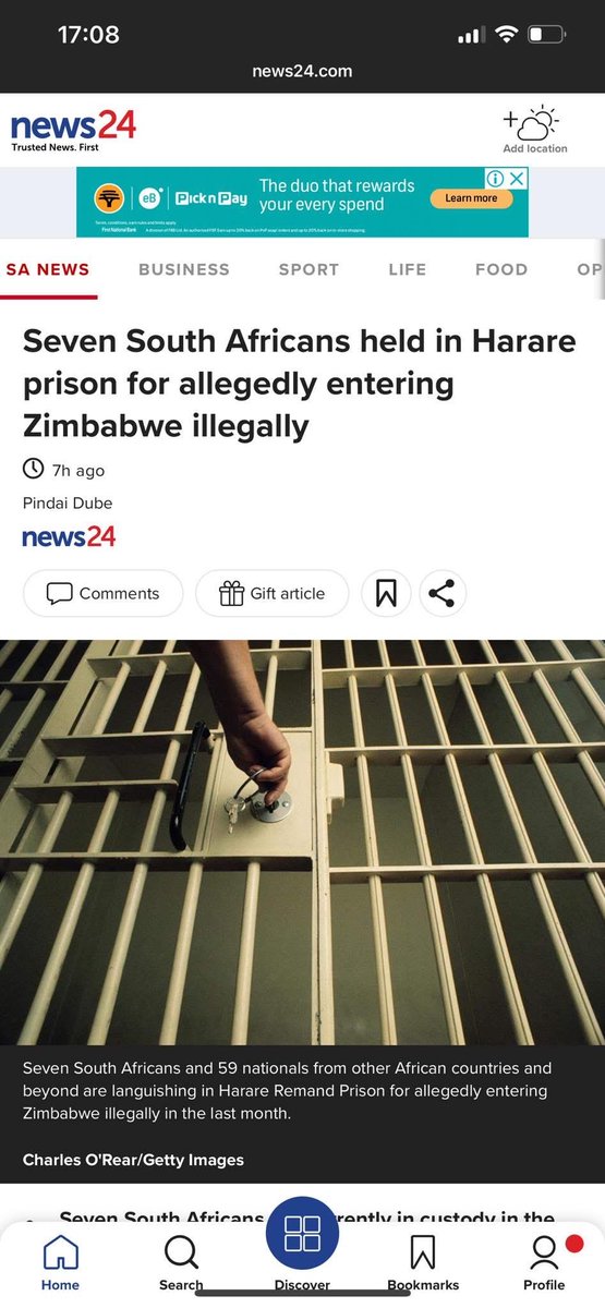 South Africans Arrested in Zimbabwe: Will Helen Suzman Foundation Help?