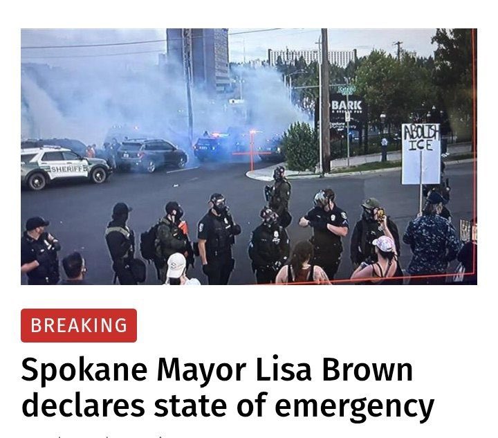 Spokane Erupts in Chaos: Police and ICE Agents Under Siege!