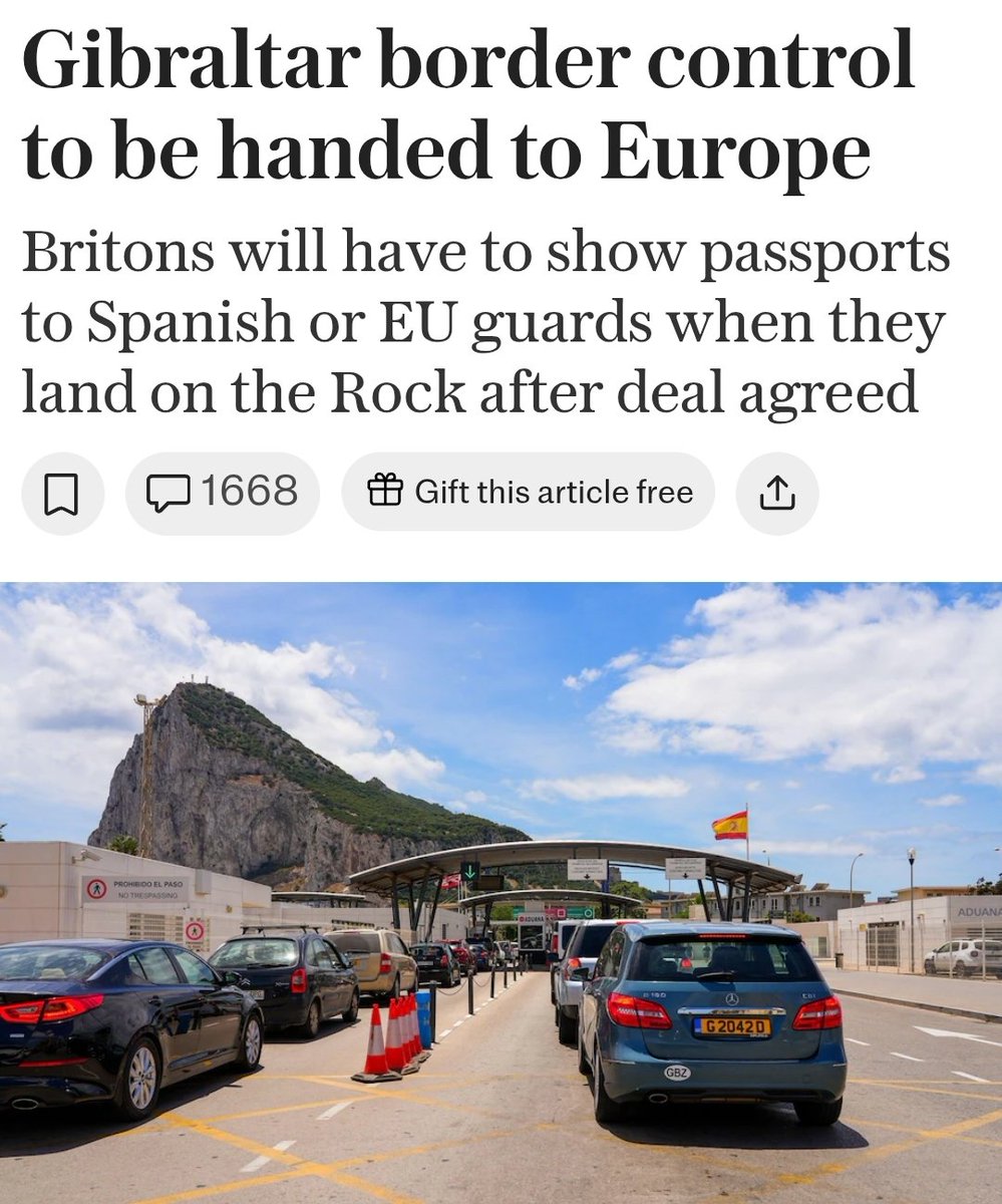 Starmer's Shocking Betrayal: Gibraltar Border Handed to Spain!