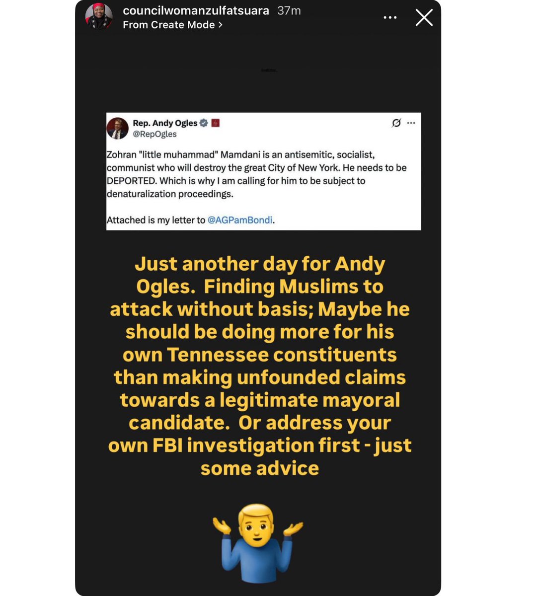Suara Calls Out Ogles: “Address Your FBI Probe Before Criticizing!”