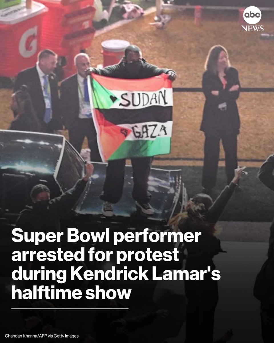 Super Bowl Halftime Performer Arrested for Controversial Flag