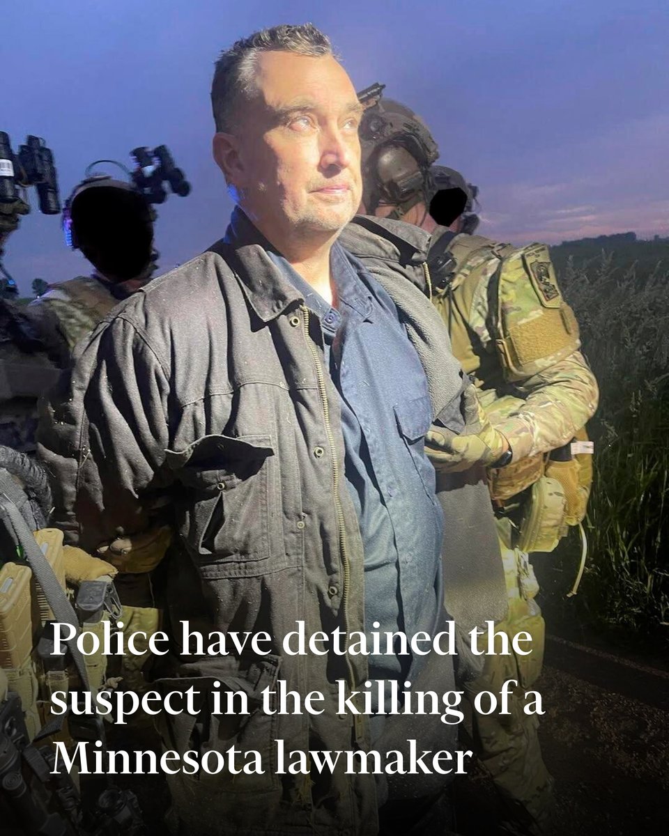 Suspect in Shocking MN Politician Shootings Caught After Manhunt