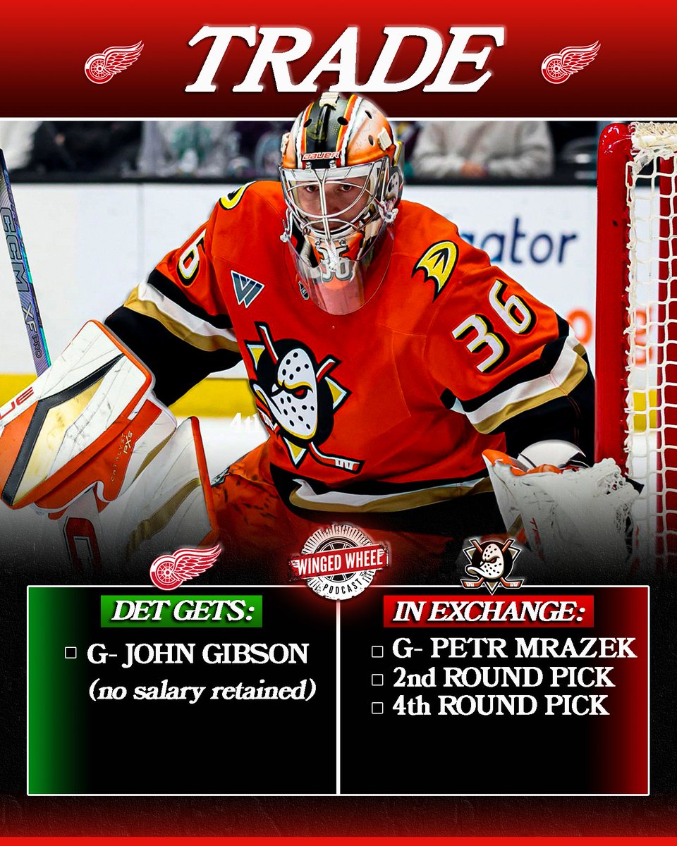 🚨 TRADE SHOCKER: Red Wings Swap Goalies, Fans Outraged! 🚨