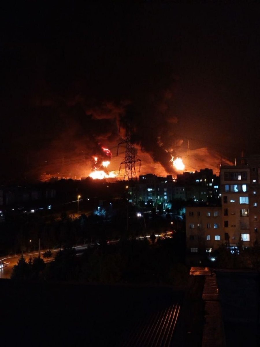 Tehran Inferno: Israeli Strikes Ignite Catastrophic Fires!