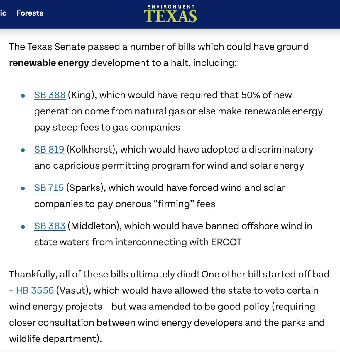 Texas Senate's Anti-Renewable Bills Crumble: A Green Victory!