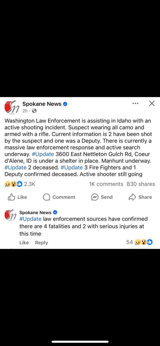 Tragedy Strikes: 3 Firefighters and Deputy Killed in Idaho Shootout