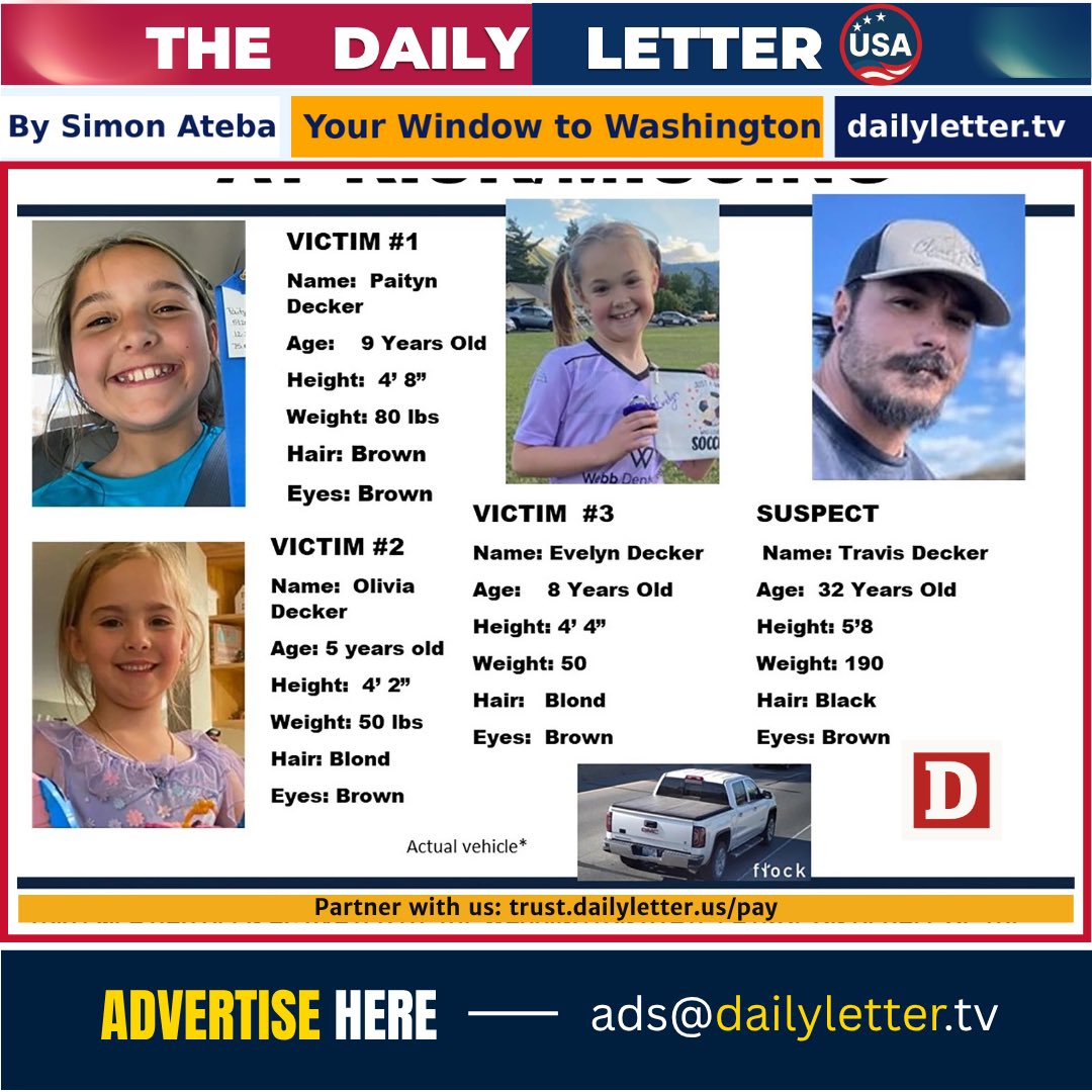 Tragic Discovery: Missing Sisters Found Dead, Father a Suspect!