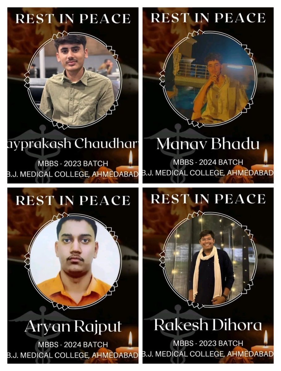 Tragic Plane Crash at BJ Medical College: Grief Deepens as Toll Rises