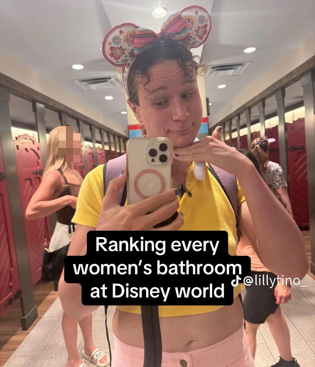 Trans TikToker Lilly Tino Under Fire for Bathroom Filming at Disney