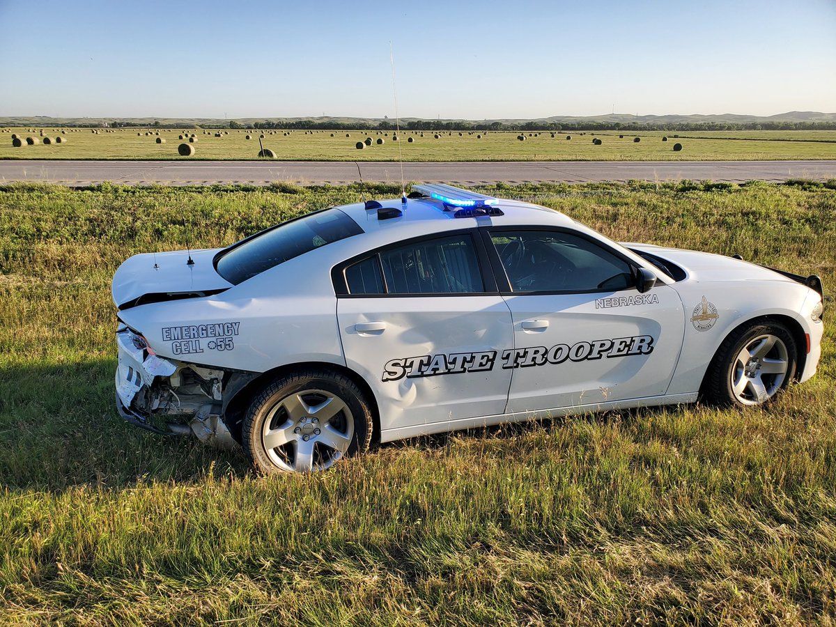 Trooper's Cruiser Struck Again: Are Drivers Ignoring Safety?