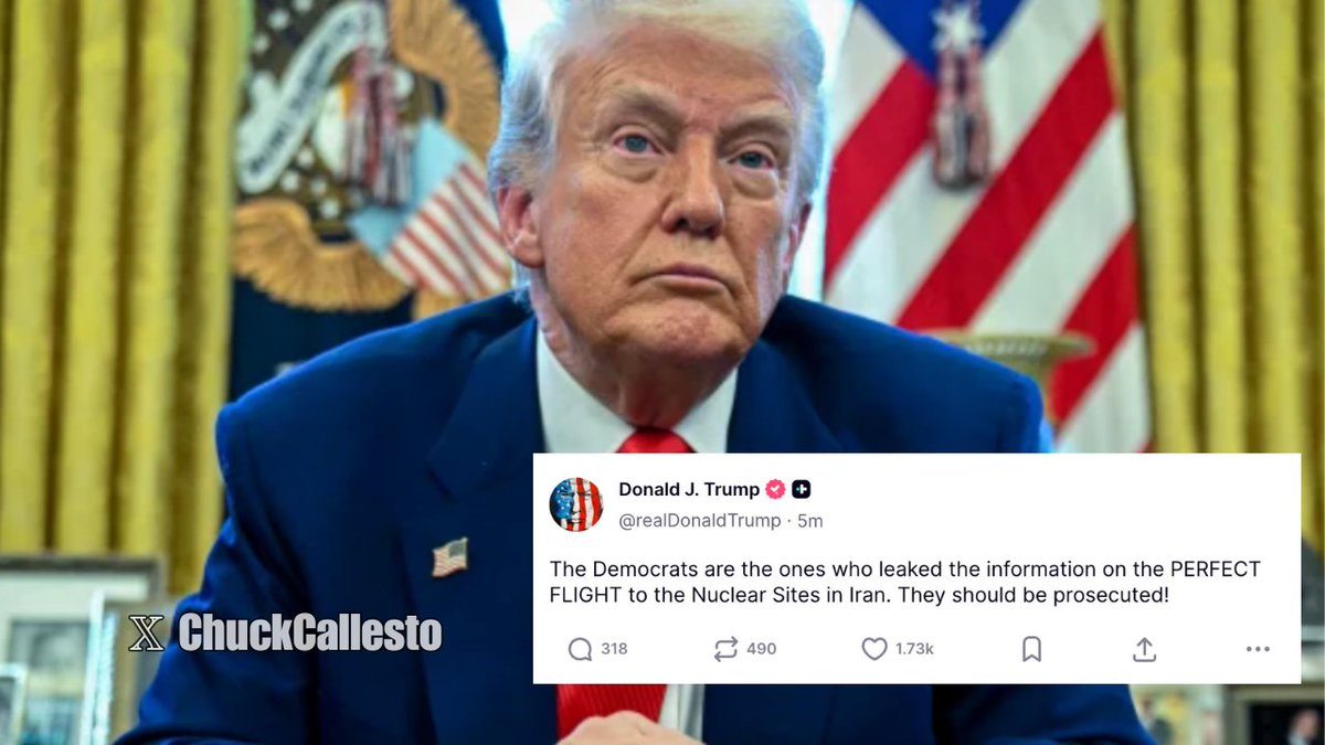 Trump Accuses Democrats of Leaking Iran Strikes Intel Report!