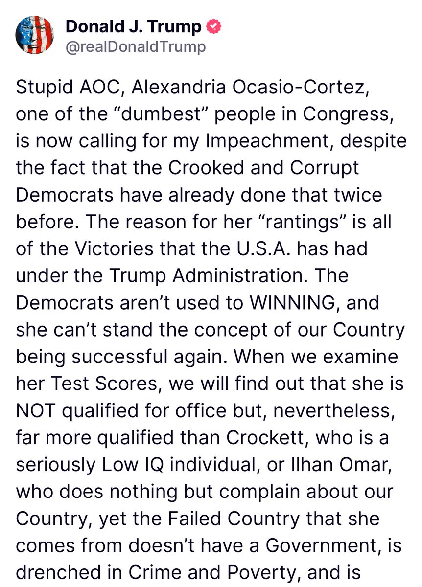 Trump Calls AOC "Congress's Dumbest" - Explosive Feud Ignites Political Firestorm!