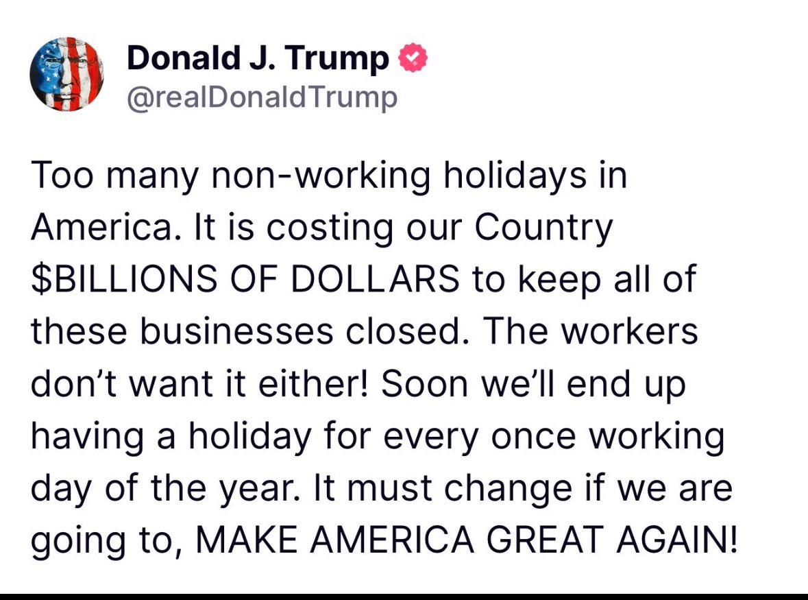 Trump's Juneteenth Rant: Too Many Holidays? Irony at Its Best!