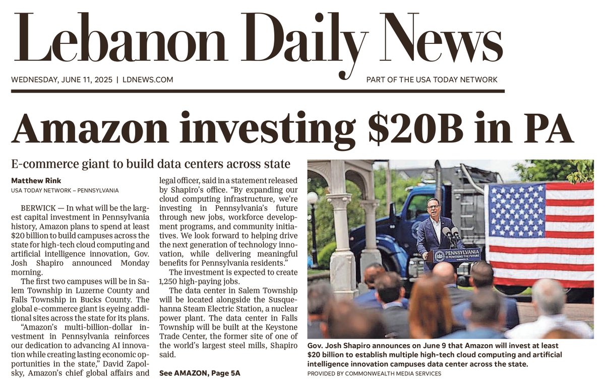 Trump’s Pennsylvania: Amazon’s $20B Boost Sparks Outrage!