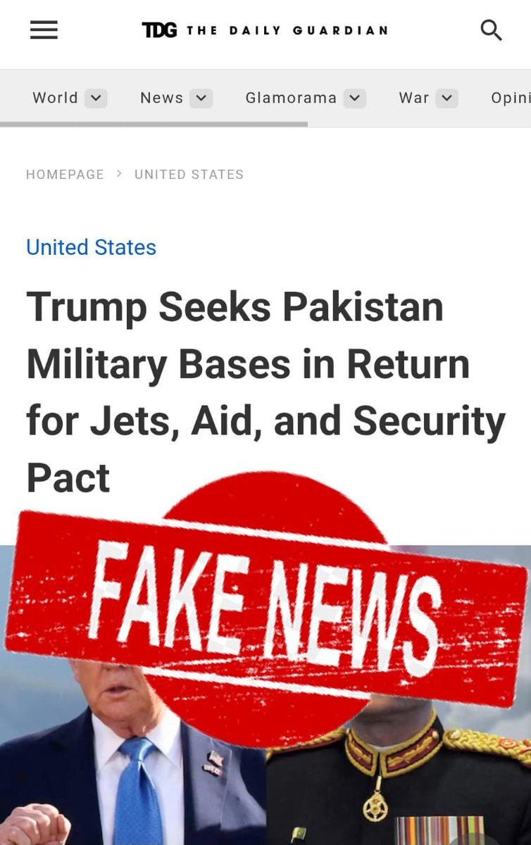 Trump's Shocking Request: Military Bases in Pakistan? Fake News!