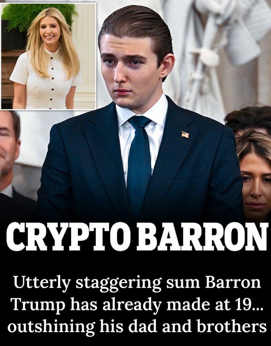 Trump's Son, 19, Amasses $40M Crypto Fortune Shocking Silicon Valley!