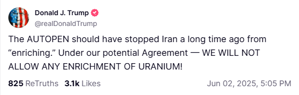 Trump's Ultimatum: No Uranium Enrichment for Iran, Ever!