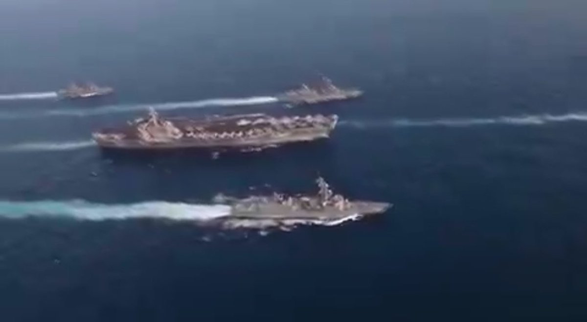 US Aircraft Carrier Nimitz Diverts: Tensions Rise in Middle East!