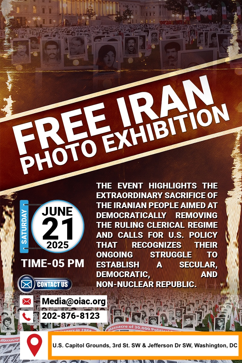 U.S. National Mall: Controversial Exhibit Exposes Iran's Brutal Past!