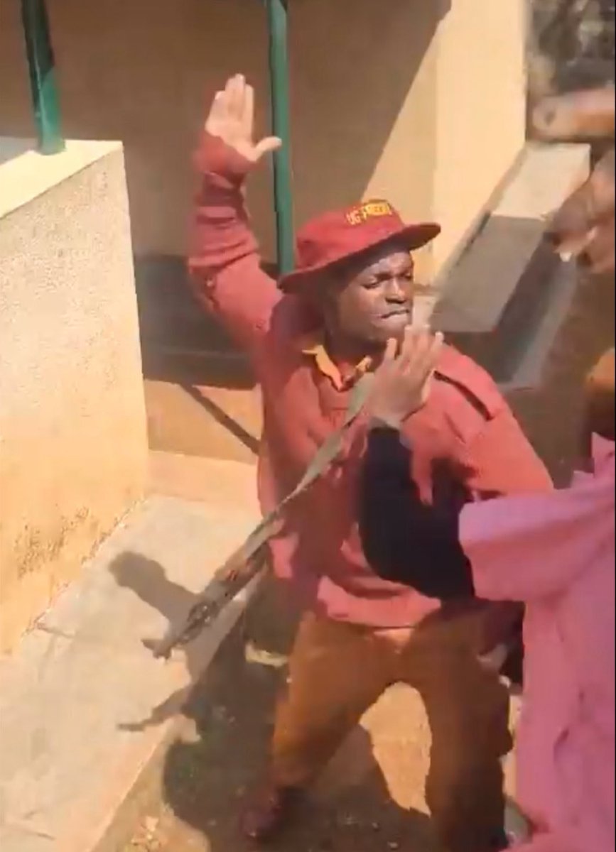 Uganda's Shame: Guard Caught Brutally Abusing Female Prisoner!