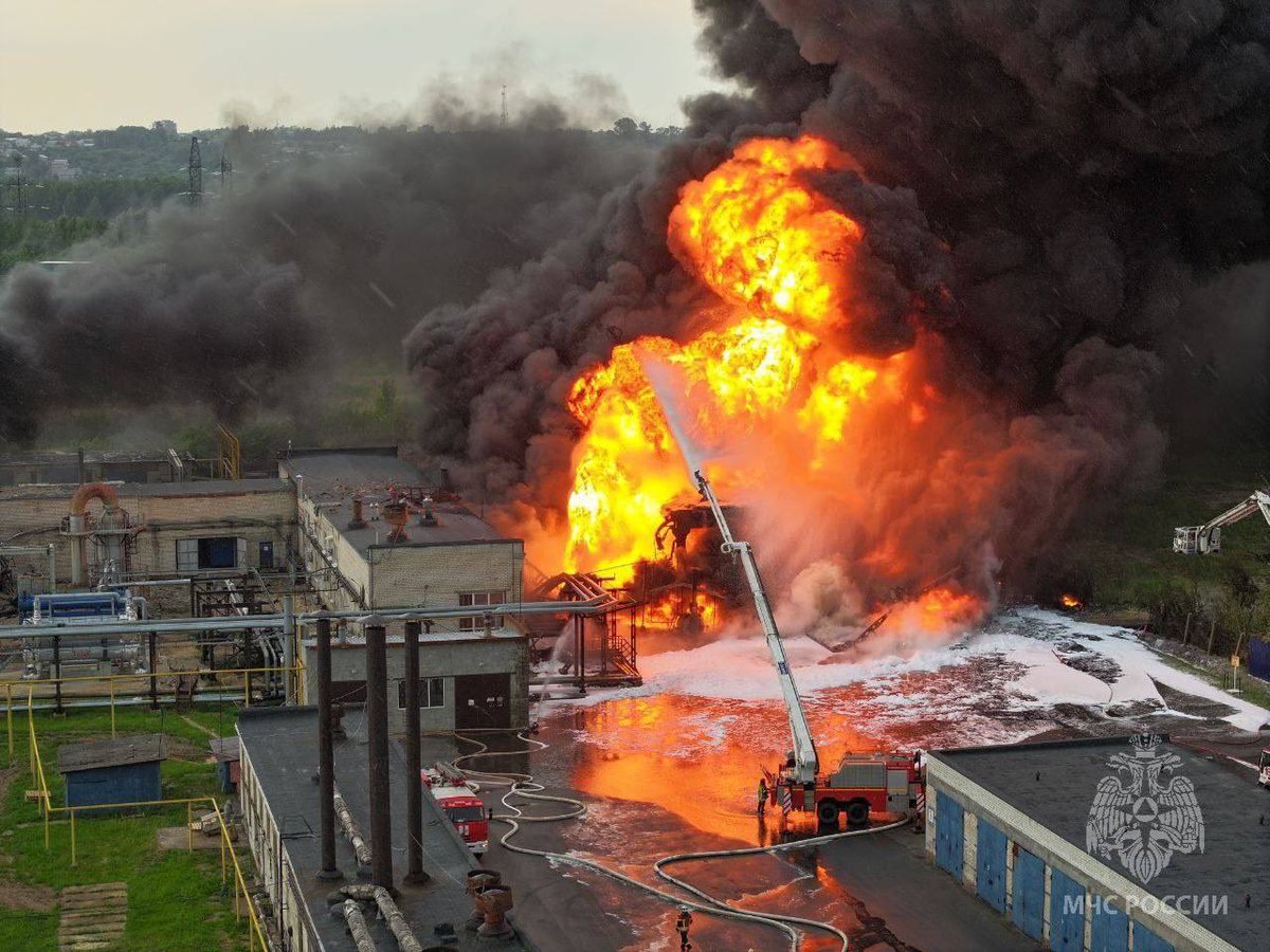 Ukrainian Drones Devastate Russian Oil Refinery: War Escalates!