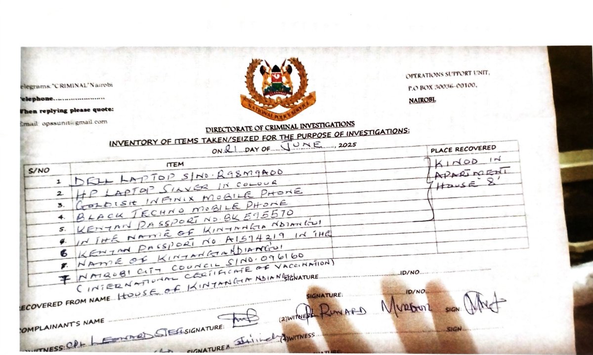 Unmarked Subarus and Armed Officers Spark Outrage in Kinoo!